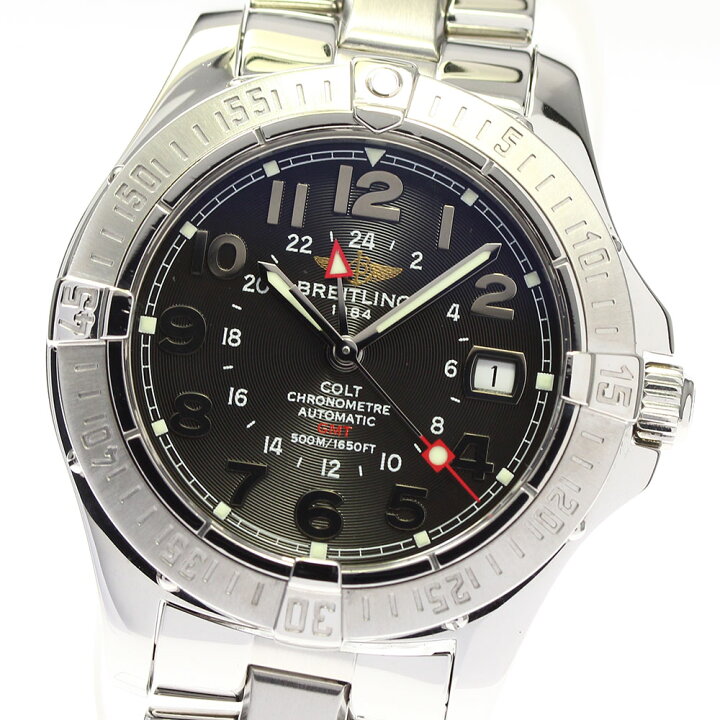 楽天市場】【BREITLING】ブライトリング コルト GMT A32350 自動巻き 