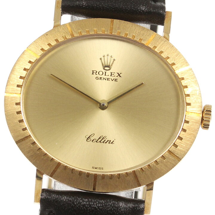 ROLEX 4160 CELLINI Hand-Winding K18YG ロレックス チェリーニ 手巻き  