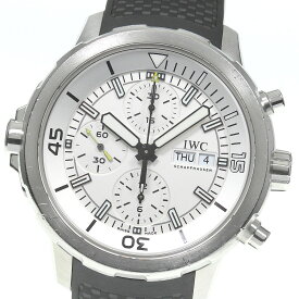 ★保証書付き【IWC SCHAFFHAUSEN】IWC アクアタイマー クロノグラフ IW376801 自動巻き メンズ_719801【ev20】【中古】