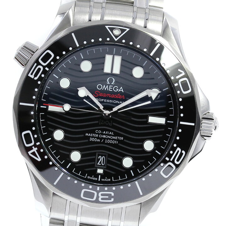 楽天市場】☆極美品 ☆箱・保証書付き【OMEGA】オメガ シーマスター300  