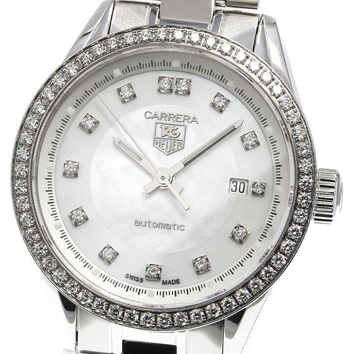 楽天市場】☆美品 【TAG HEUER】タグホイヤー カレラ レディ 13P 
