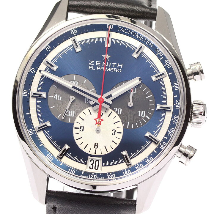 楽天市場】☆良品 【ZENITH】ゼニス エル プリメロ クロノマスター 