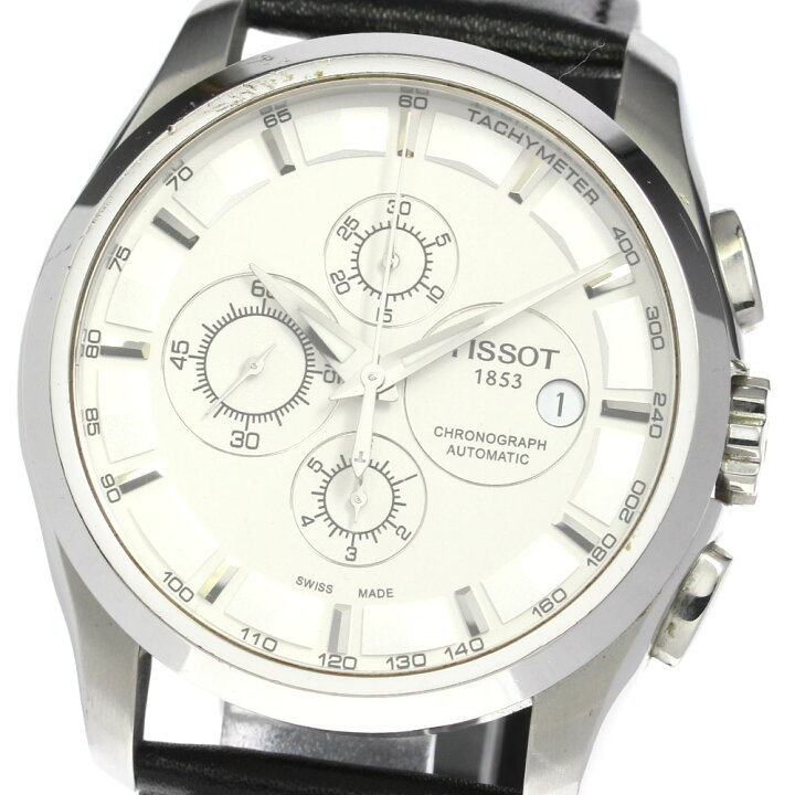 楽天市場】【TISSOT】ティソ クチュリエ クロノグラフ デイト T035627A 