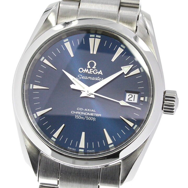 楽天市場】☆箱・保証書付き【OMEGA】オメガ シーマスター アクアテラ  