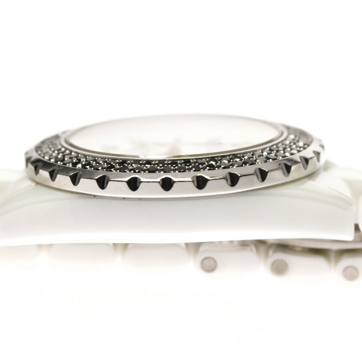 楽天市場】☆良品 ☆保証書付き【CHANEL】シャネル J12 ブラックダイヤ  