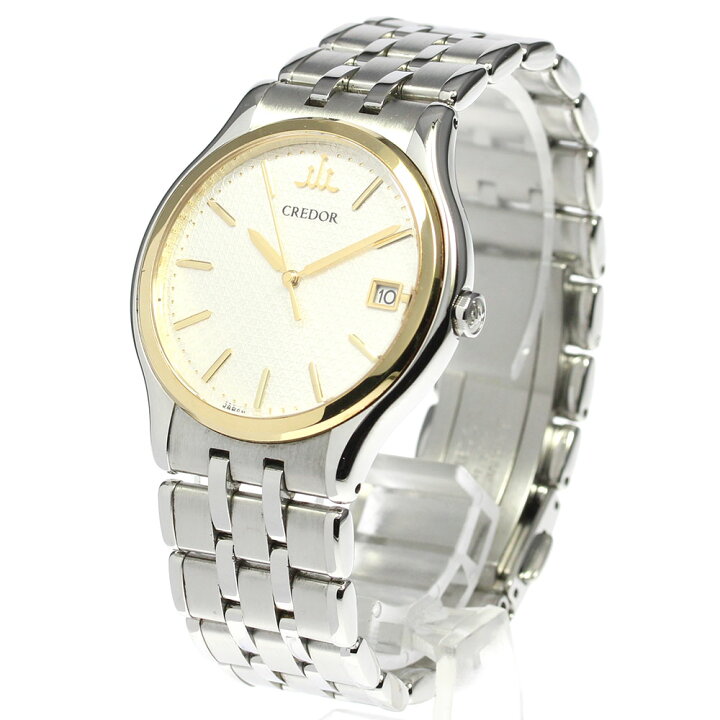 楽天市場】【SEIKO】セイコー クレドール シグノ 七宝ダイアル デイト  