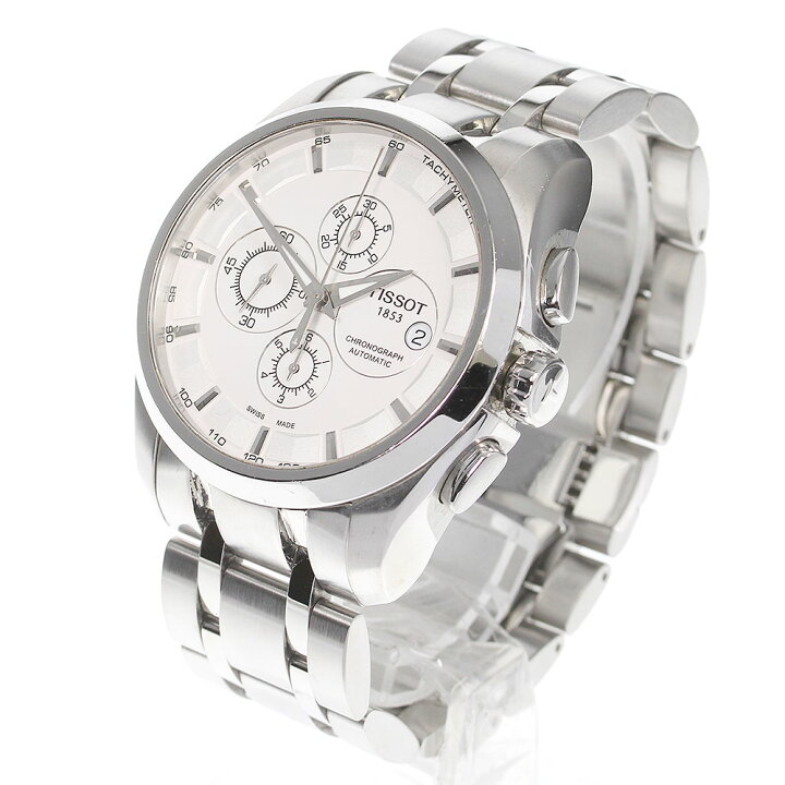 楽天市場】【TISSOT】ティソ クチュリエ クロノグラフ デイト T035627A 