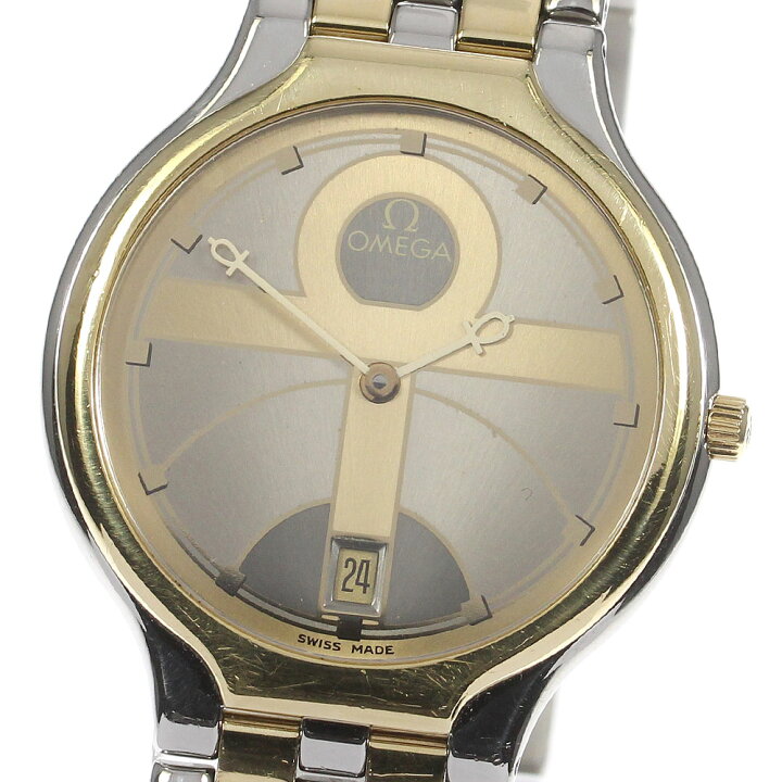 楽天市場】【OMEGA】オメガ デビル YGベゼル ユニークダイヤル 