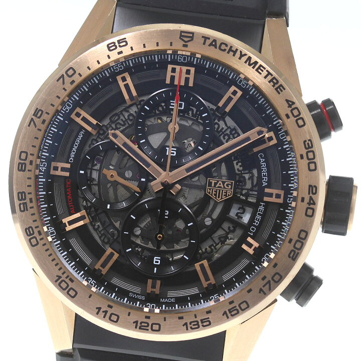 楽天市場】☆箱付き【TAG HEUER】タグホイヤー カレラ クロノグラフ 