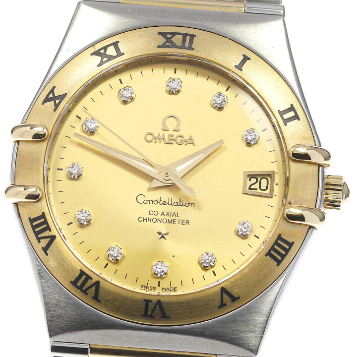 楽天市場】【OMEGA】オメガ コンステレーション YGコンビ 11Pダイヤ  