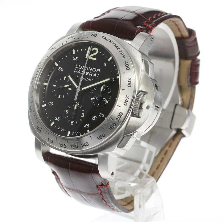 PANERAI LUMINOR DAYLIGHT クロノグラフ 自動巻き 超希少！パネライ 