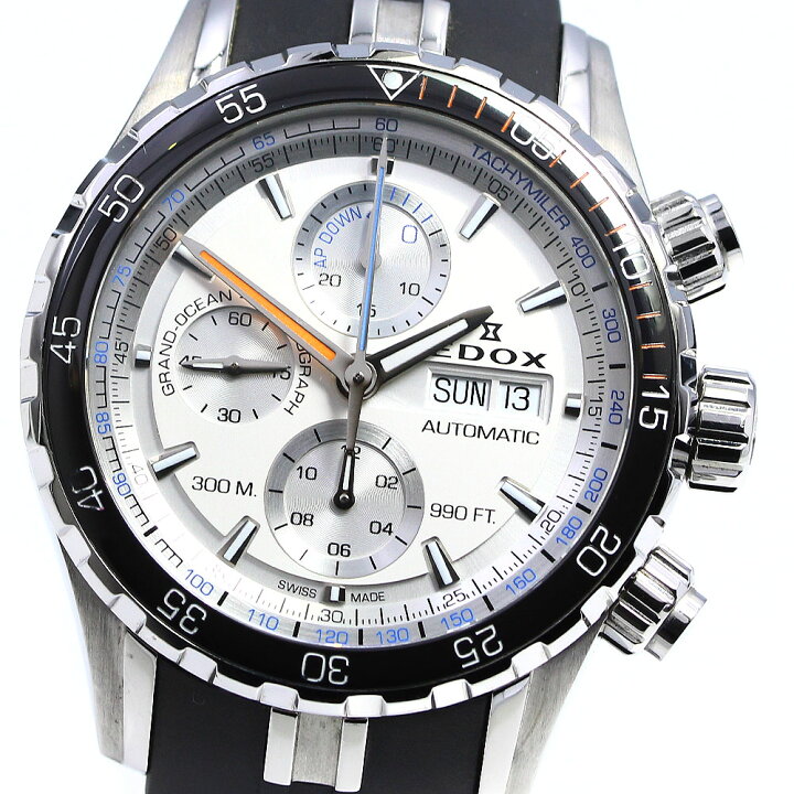 楽天市場】☆保証書付き【EDOX】エドックス グランドオーシャン クロノ 