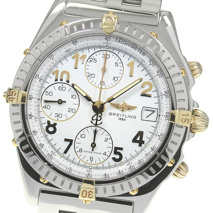 楽天市場】☆良品 【BREITLING】ブライトリング クロノマット ビコロ  
