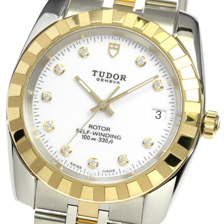 楽天市場】☆良品 【TUDOR】チュードル クラシックデイト YGコンビ 10P 