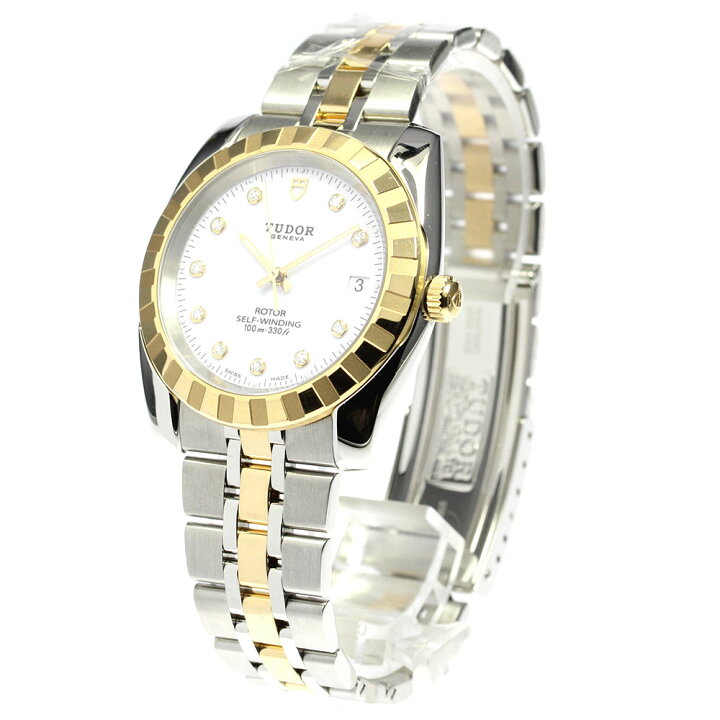 楽天市場】☆良品 【TUDOR】チュードル クラシックデイト YGコンビ 10P 