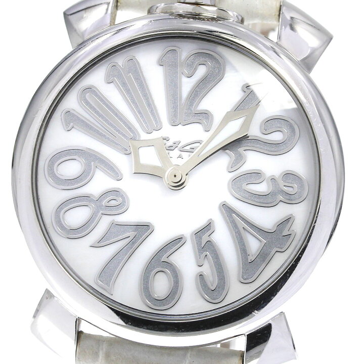 楽天市場】【GaGa MILANO】ガガミラノ マヌアーレ40 5020.8 クォーツ  