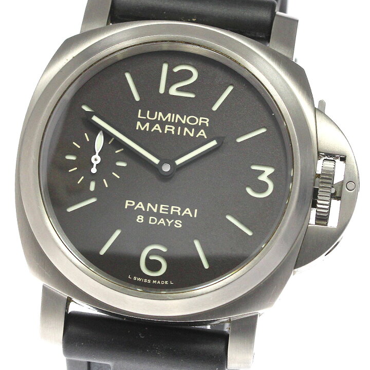 楽天市場】☆良品 ☆箱・保証書付き【PANERAI】パネライ ルミノール  