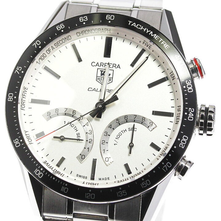 楽天市場】☆良品 【TAG HEUER】タグホイヤー カレラ クロノグラフ 