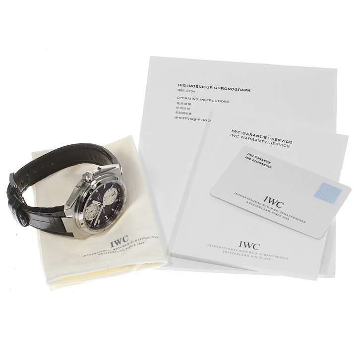 楽天市場】ベルト訳あり 保証書付き【IWC SCHAFFHAUSEN】IWC ビッグ  