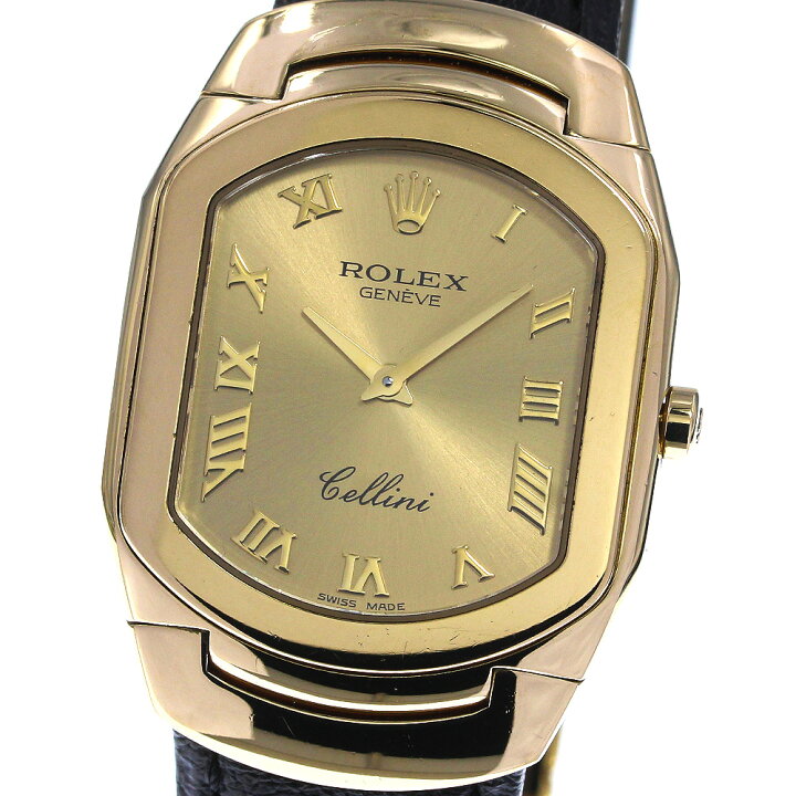 楽天市場】【ROLEX】ロレックス チェリーニ K18YG 6633 クォーツ  