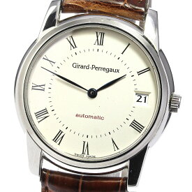 ☆ジャンク 【GIRARD-PERREGAUX】ジラール・ペルゴ デイト 9042 自動巻き メンズ_714394【ev20】【中古】