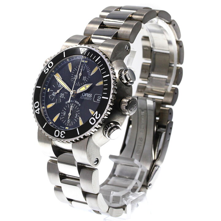 楽天市場】☆箱・保証書付き【ORIS】オリス TT1 ダイバーズ クロノ 