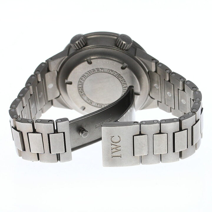 楽天市場】☆訳あり 【IWC SCHAFFHAUSEN】IWC GSTアラーム IW353701  
