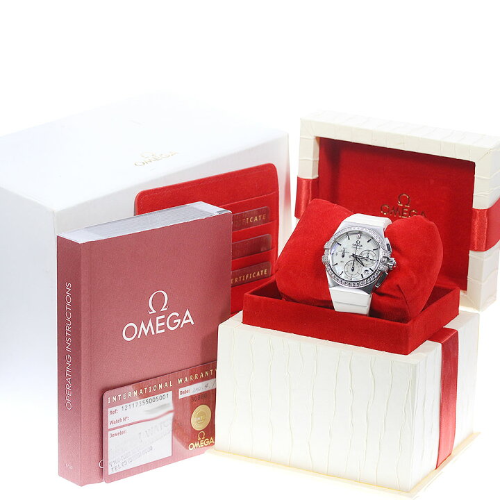 楽天市場】☆箱・保証書付き【OMEGA】オメガ コンステレーション 