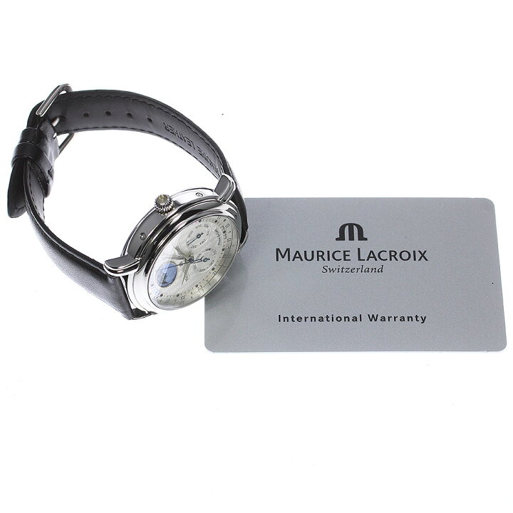 楽天市場】☆良品 ☆保証書付き【MAURICE LACROIX】モーリスラクロア  