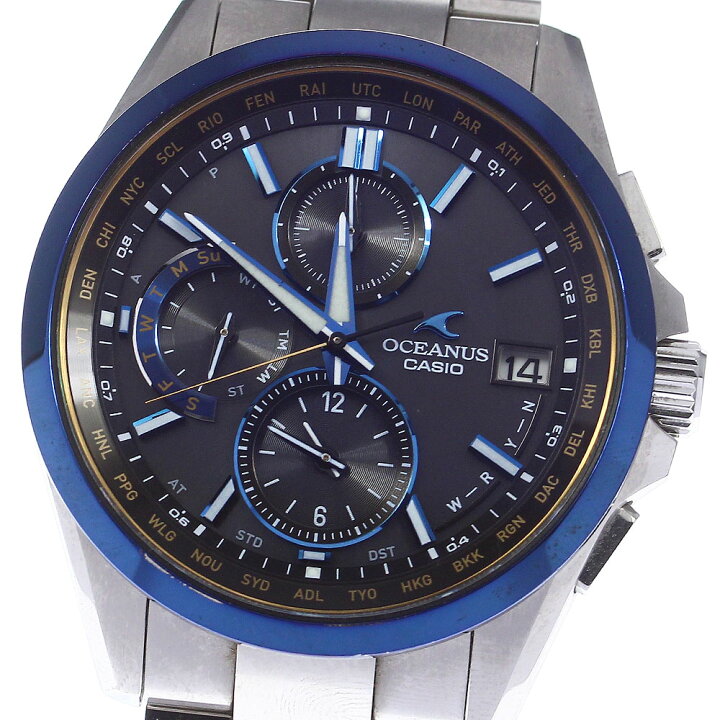 楽天市場】☆箱・保証書付き【CASIO】カシオ オシアナス OCW-T2600G  