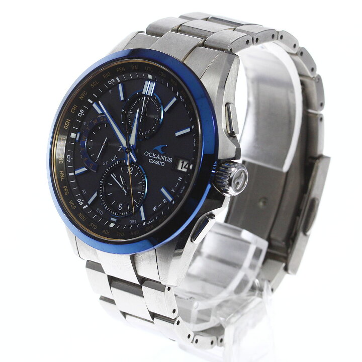 楽天市場】☆箱・保証書付き【CASIO】カシオ オシアナス OCW-T2600G  
