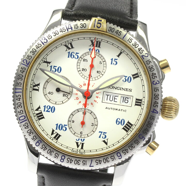 楽天市場】【LONGINES】ロンジン リンドバーグ クロノグラフ 