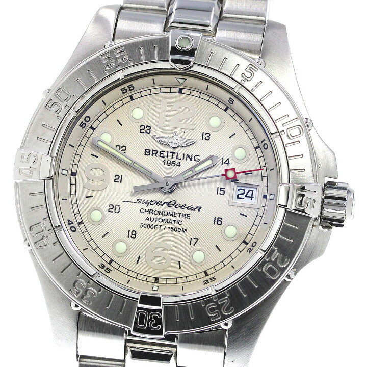 楽天市場】☆美品 【BREITLING】ブライトリング スーパーオーシャン  