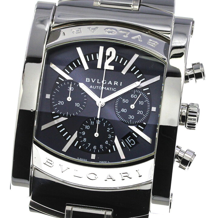 楽天市場】☆美品 【BVLGARI】ブルガリ アショーマ クロノグラフ  