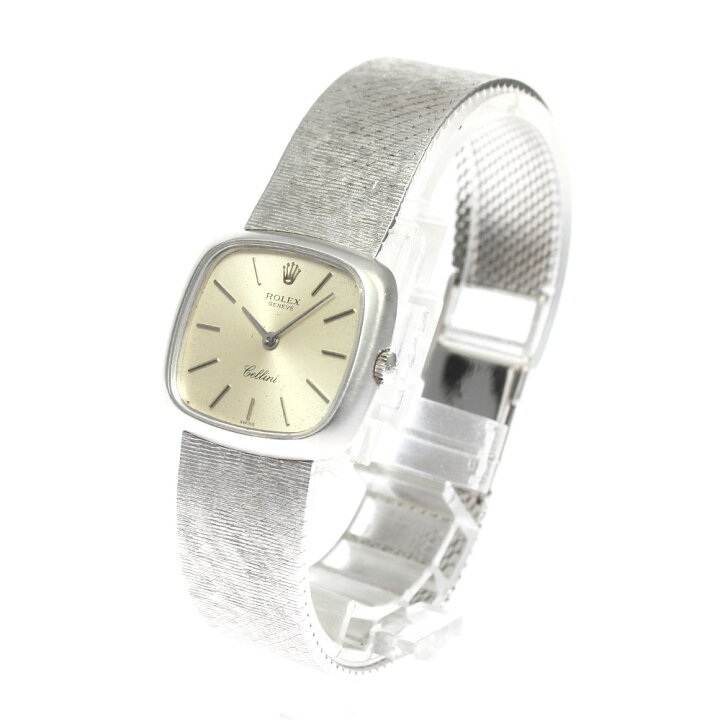 楽天市場】【ROLEX】ロレックス チェリーニ K18WG Cal.1600 4084 手  