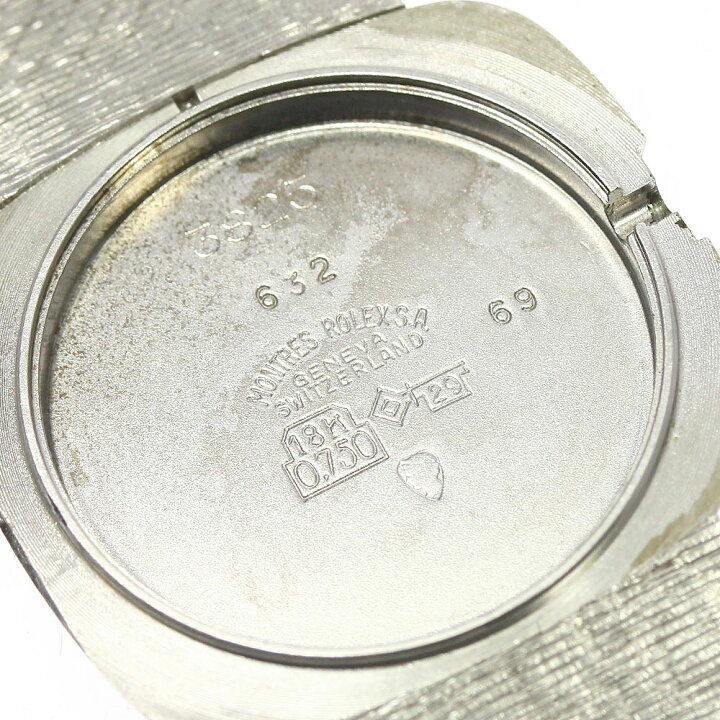 楽天市場】【ROLEX】ロレックス チェリーニ K18WG Cal.1600 4084 手  