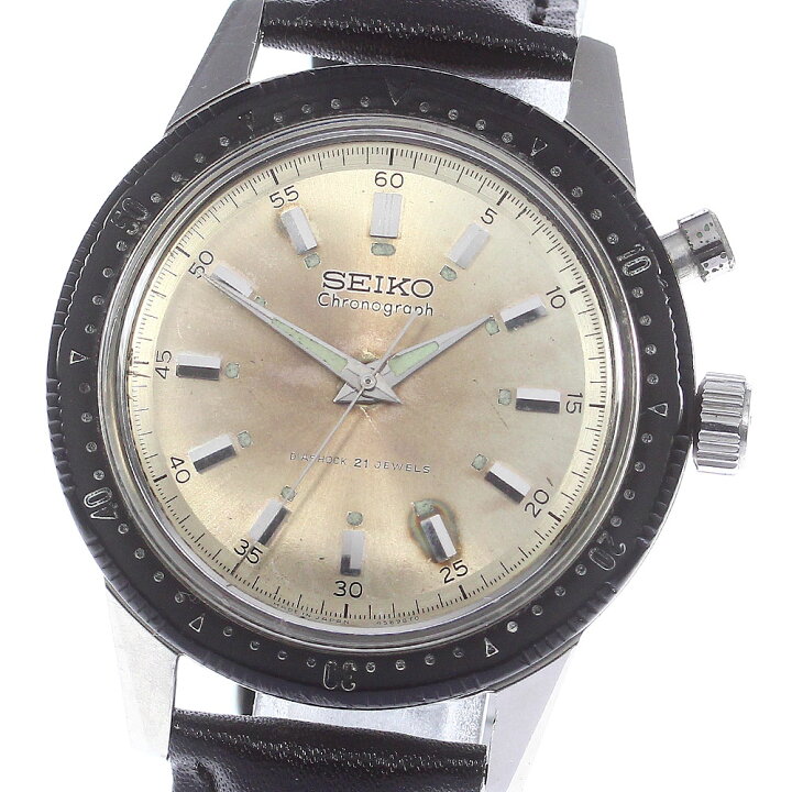 楽天市場】【SEIKO】セイコー ワンプッシュクロノ Cal.5179A 45899 手  