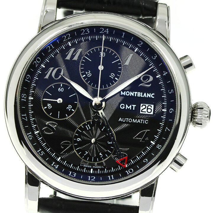 楽天市場】【MONTBLANC】モンブラン マイスターシュテック GMT クロノ  