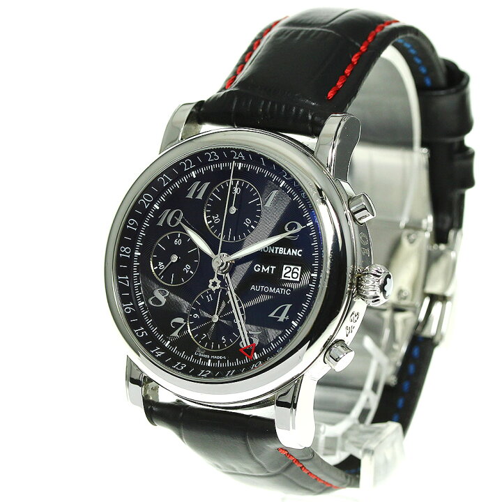 楽天市場】【MONTBLANC】モンブラン マイスターシュテック GMT クロノ  