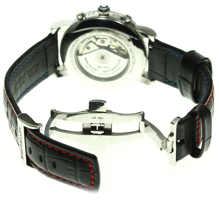 楽天市場】【MONTBLANC】モンブラン マイスターシュテック GMT クロノ  