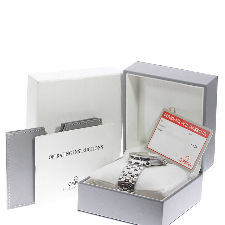 楽天市場】☆訳あり ☆箱・保証書付き【OMEGA】オメガ シーマスター300  