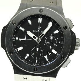 ウブロ HUBLOT 301.SX.1170.RX ビッグバン スチール ダイヤモンド クロノグラフ 自動巻き メンズ 美品 箱付き_737570【中古】