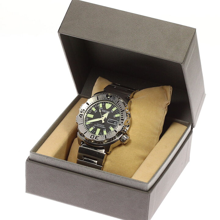 楽天市場】☆内箱付き【SEIKO】セイコー ブラックモンスター  