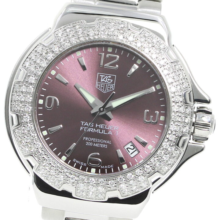 楽天市場】☆美品 【TAG HEUER】タグホイヤー フォーミュラ1 ダイヤ  