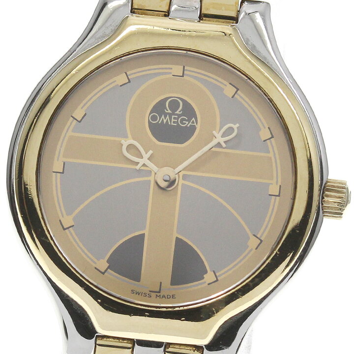 楽天市場】【OMEGA】オメガ デビル YGベゼル ユニークダイヤル  