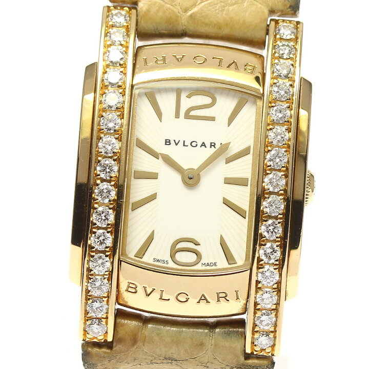 楽天市場】【BVLGARI】ブルガリ アショーマ K18YG サイドダイヤ AA35S 