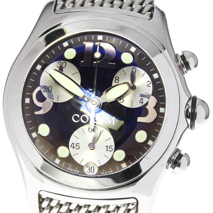 楽天市場】【CORUM】コルム バブル クロノグラフ 396.250.20 クォーツ 