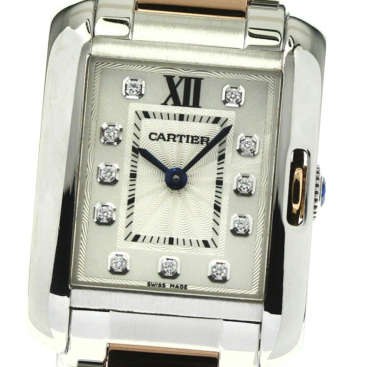 楽天市場】カルティエ CARTIER WT100024 タンクアングレーズSM  