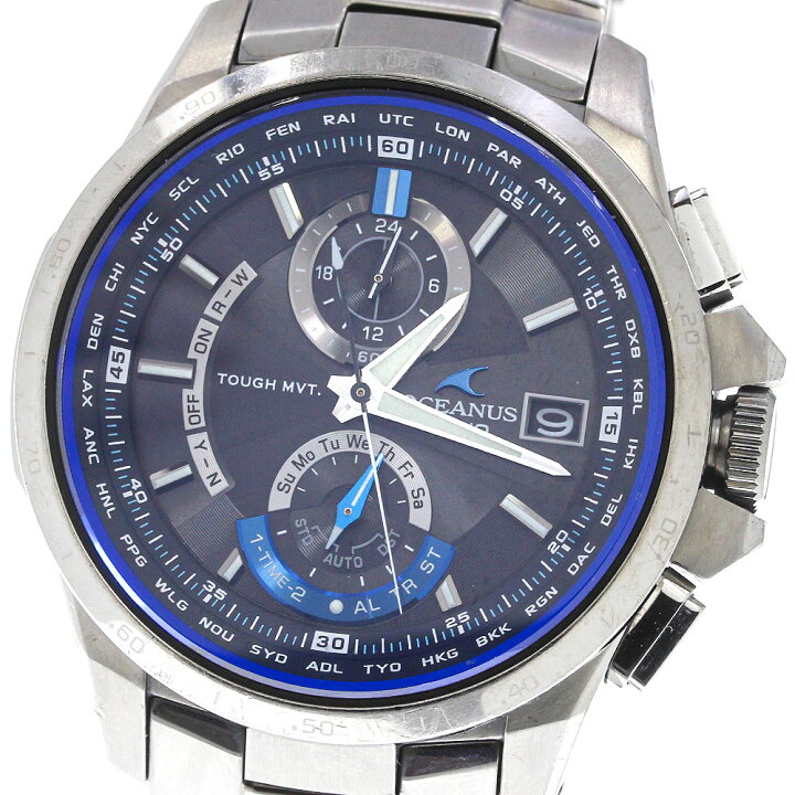 楽天市場】カシオ CASIO OCW-T1000-1AJF オシアナス ソーラー電波 