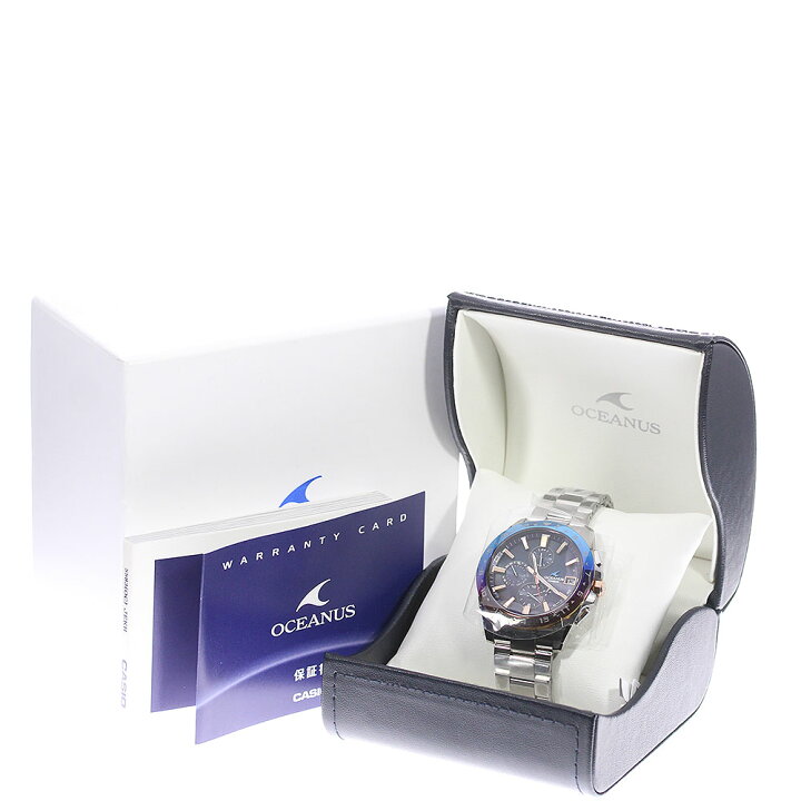 楽天市場】カシオ CASIO OCW-T3000C-2AJF オシアナス 15th Anniversary  